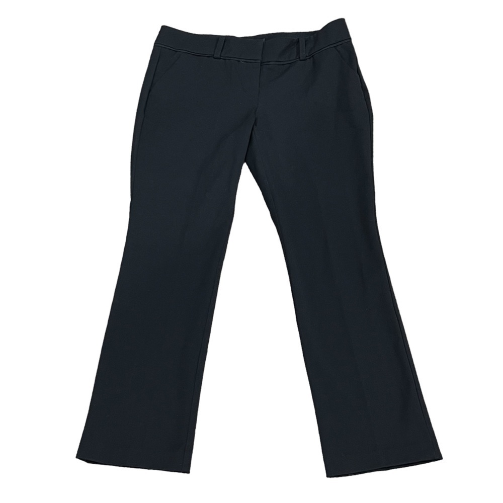 New York & Co 7th Ave Black Wide Leg Pants Size 10 Petite Women’s